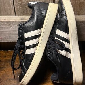 adidas Neo Cloudfoam Sneakers - Black & White - Size 7.5